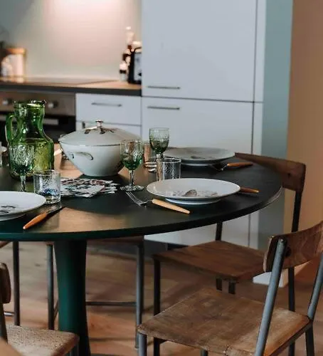 L'ecrin Vintage - Hors Chateau & Marches De Bueren Lägenhet